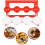 ABS Meatball Maker Tool for Kitchen Cooking, Stuffed Meat Press, Even Portion Control, Easy Clean 5