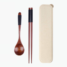 Chopsticks Set Reusable EcoFriendly Bamboo and Fiberglass with Case for Travel and Dining