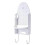 Wall Mounted Iron Holder with Heat Resistant Design and Hooks-White 2