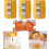 3 Pack Handheld Egg Cracker and Peeler Tool for Hard Boiled Eggs, Quick Clean Cut Egg Shell Opener, Yellow 1
