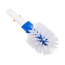 Pool Cleaning Brush with Corner Scrubbing Design for Swimming Pool Walls Tiles and Floors