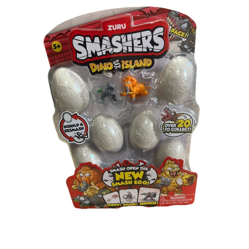 Zuru Smashers Series 5 Dino Island Mini Figure 8-Pack