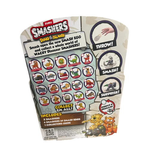 Zuru Smashers Series 5 Dino Island Mini Figure 8-Pack 2