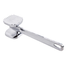 Meat Tenderizer Mallet DualSided Aluminum Alloy Hammer for Steak Pork with Comfortable Grip
