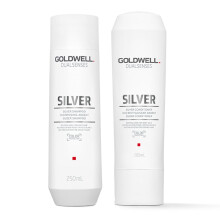 Goldwell DUO Dualsenses Silver Shampoo 250ml and Silver Conditioner 20