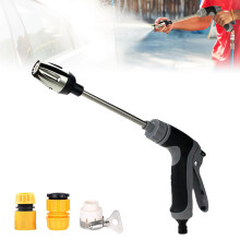 Pressure Washer Gun with 360 Rotating Pressure Water Jet, Adjustable Spray Modes for Garden and Car Cleaning