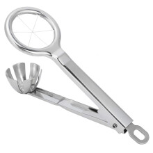 304 Stainless Steel Egg Slicer with Wedger Blades for Easy Hard Boiled Egg Cutting