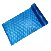 Solar Pool Cover 100x100cm Blue Bubble Thermal Blanket for Heat Retention and Debris Protection