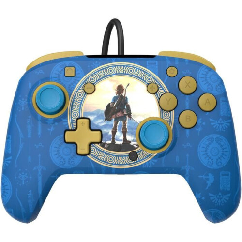 Nintendo Gamepad - Nintendo - Zelda - Wired - Limited Edition - Blue