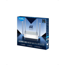 Cudy Router Wireless 5G AX3000 P2 Weiß Wi-Fi 6 Dual Band 3000 Mbps
