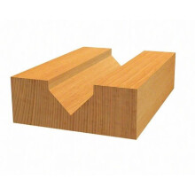 Fraise V-groove - BOSCH - 2608628447 - Tige 6 mm - D1 12,7 mm - Angle 90