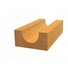 Fraise à canneler - BOSCH - 2608628455 - Ø6 mm - R1 4 mm - Ø25,4 mm