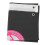 2 Stück Reiterflagge Schwarz Polyester Outdoor 16
