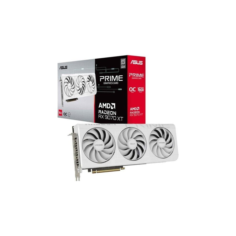 ASUS Radeon RX 9070 XT Prime OC White - NEU & OVP - Händler - Image 9