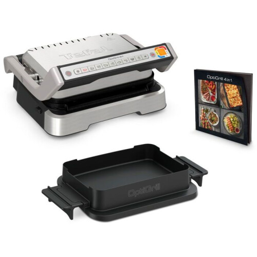 Tefal Tefal GC774D30 OptiGrill 4in1 mit Kochplatte