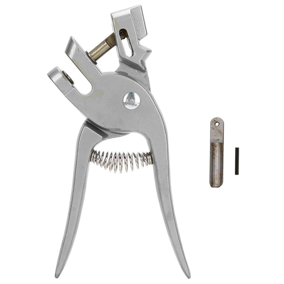 Stainless Steel Pig Ear Tagging Pliers For Livestock Marking With Clean Rounded Punch And Lightweight Design 9070919343445