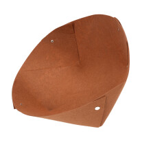 Round Brown Felt Hanging Basket Liners 12 Inch for Flowers & Vegetables