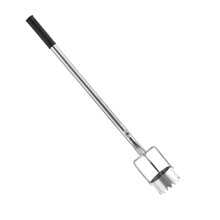 Stainless Steel Greenhouse Film Puncher with Ergonomic Grip for Gardening and Greenhouse Installation