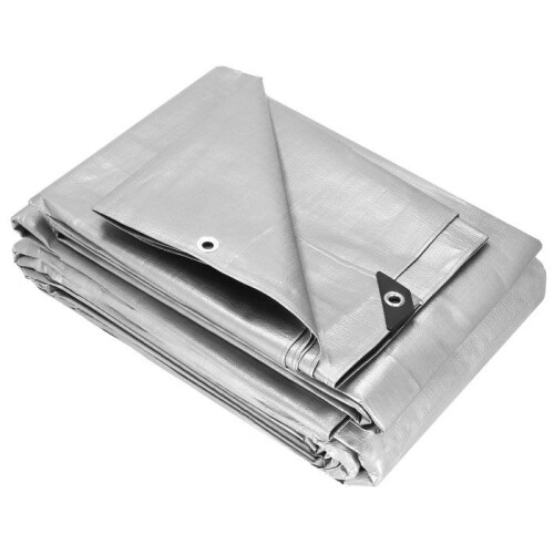 Springos Bâche de protection 6x8m Toile antigel 130G résistante aux UV