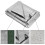 Springos Bâche de protection 6x8m Toile antigel 130G résistante aux UV 2