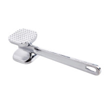 Heavy Duty Steel Meat Tenderizer Hammer with DoubleSided Surface for Beef Chicken and Poultry