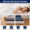 4 Pack Bed Sheet Holders with Lock Straps | ABS Heavy Duty Fasteners 8
