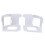 4 Pack Bed Sheet Holders with Lock Straps | ABS Heavy Duty Fasteners 12