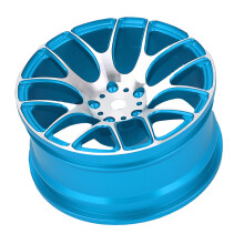 4 Stück RC Radnaben Ersatz für MN128 MN86 G500, Aluminiumlegierung, Blau