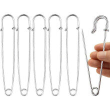 20 Teile große Sicherheitsnadel 10 cm große Sicherheitsnadel Sicherheitsklammer Riesige Sicherheitsnadel für Bastelschmuck Strickkleidung