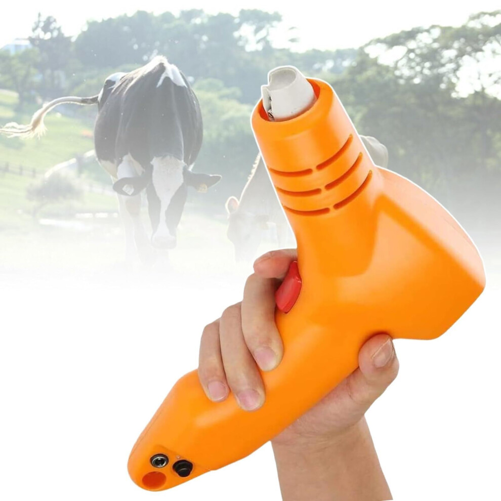 Electric Cattle Dehorner With Fast Heating, Cordless Livestock Dehorning Tool For Calf Goat Cow 9070919344527