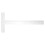 T Ruler Crafting Square T Square Ruler Φορητός T Square Ruler για μέτρηση ξυλουργικής 1