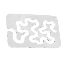 Modelli di trapunte in acrilico trasparente, rigelli per design di trapunte, Motion