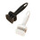 Stainless Steel Meat Tenderizer with 24 Needles, Automatic Rebound Square Bottom, Rustproof, White 1