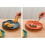 Ceramic Sugar Bowl with Lid and Shell Shape Snack Tray, MultiPurpose Easy Clean Dish 5