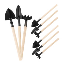 9PCS Gardening Tool Set with Shovels and Rake for Easy Planting Weeding and Flower Care