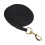 8.2m Soft Equestrian Training Rope with Quick Halter Clip Black 1