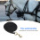 8.2m Soft Equestrian Training Rope with Quick Halter Clip Black 8