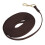 8.2m Equestrian Training Rope with Quick Halter Attachment, Soft Grip, Brown 14