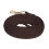 8.2m Equestrian Training Rope with Quick Halter Attachment, Soft Grip, Brown 16