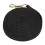 8.2m Soft Equestrian Training Rope with Quick Halter Clip Black 14