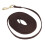 8.2m Equestrian Training Rope with Quick Halter Attachment, Soft Grip, Brown 11