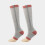 Compression Socks for Enhanced Circulation, Open Toe Compression Socks Graduated Compression Knee High Support for Improved Circulation and Reduced 3
