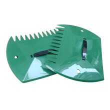 Leaf Scoops Garden Hand Rakes with Ergonomic Grip for Yard Work and Lawn Clippings Cleanup