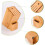 Knife Block Bamboo Kitchen Organizer with SpaceSaving MultiSlot Design for Secure Knife Display 3