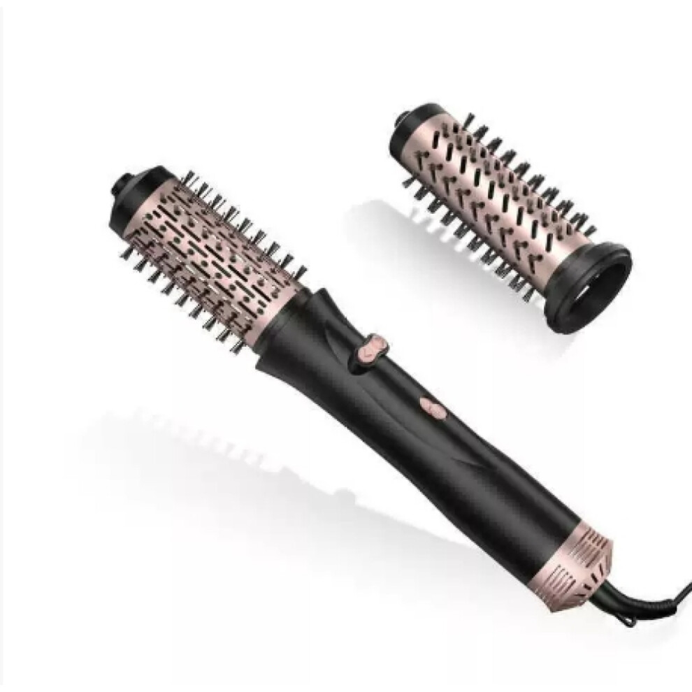 Blow Dryer Brush in One, Rotating Hair Dryer Brush with 360 Airflow and Negative Ionic Technology, Bristle Brush Design for Fast Drying and Shine