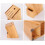 Knife Block Bamboo Kitchen Organizer with SpaceSaving MultiSlot Design for Secure Knife Display 4