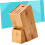 Knife Block Bamboo Kitchen Organizer with SpaceSaving MultiSlot Design for Secure Knife Display 2