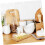 Butter Dish with Acrylic Lid Keeps Butter Fresh Dishwasher Safe Rectangular Countertop Storage Box 2