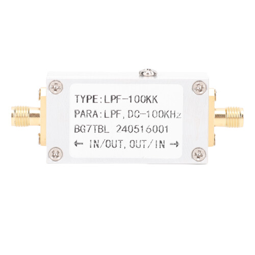 100 kHz SMA-Filter, 50 Ohm, 622512 mm, Aluminium 2