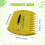 Leaf Scoops Claws for Yard Work with Ergonomic Grip, Durable Leaf Grabber Hand Rakes Yellow 2